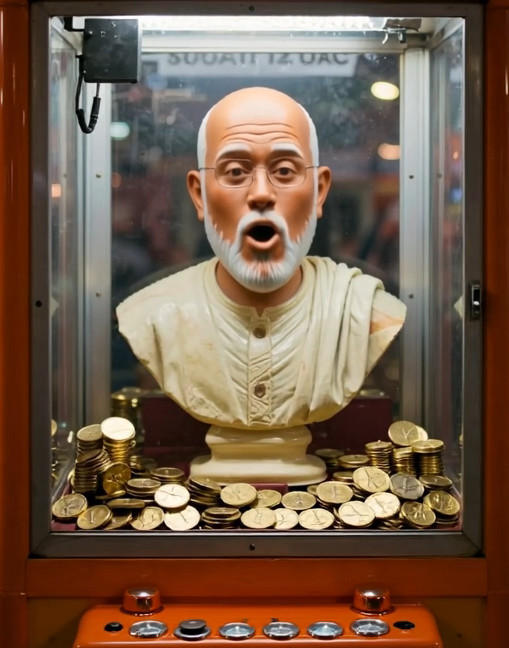 Sebland in his booth